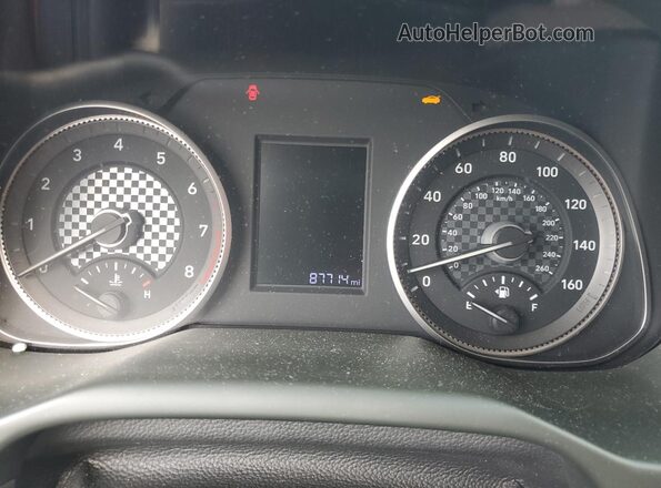 5NPD74LFXKH477464 2019 HYUNDAI ELANTRA Red ხელსაწყოთა პანელის ხედი