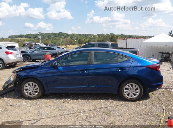 5NPD74LFXKH486472 2019 HYUNDAI ELANTRA Blue 