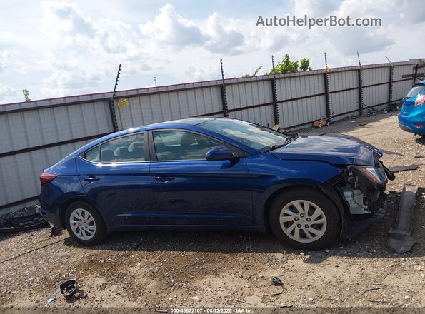5NPD74LFXKH486472 2019 HYUNDAI ELANTRA Blue Vista interior de 360 grados