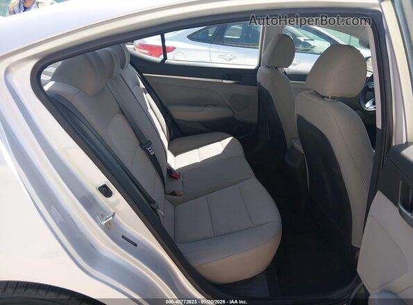 5NPD74LFXKH489548 2019 HYUNDAI ELANTRA Silver Вид наклейки з VIN-кодом