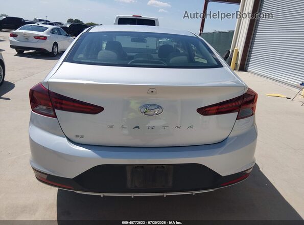 5NPD74LFXKH489548 2019 HYUNDAI ELANTRA Silver 