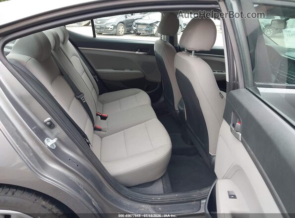 5NPD74LFXKH490604 2019 HYUNDAI ELANTRA Серый Вид наклейки с VIN-кодом