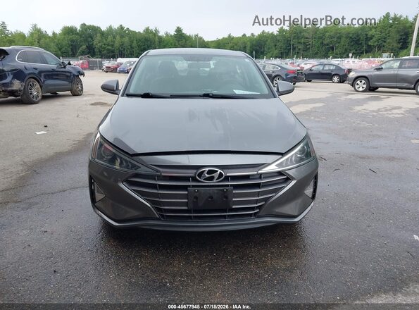 5NPD74LFXKH490604 2019 HYUNDAI ELANTRA Серый Вид щитка приборов