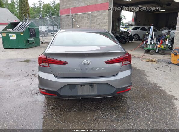 5NPD74LFXKH490604 2019 HYUNDAI ELANTRA Серый 