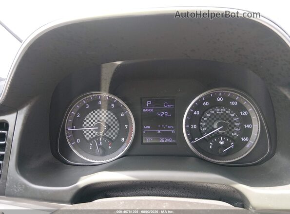 5NPD74LFXKH497469 2019 HYUNDAI ELANTRA Blue Հետևի նստատեղերի տեսք