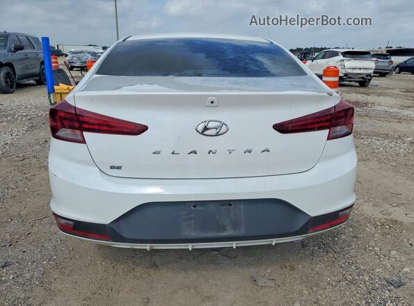 5NPD74LFXLH499191 2020 HYUNDAI ELANTRA White Հետևի տեսք