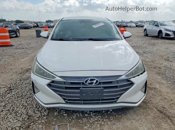 5NPD74LFXLH499191 2020 HYUNDAI ELANTRA White Դիմացի տեսք