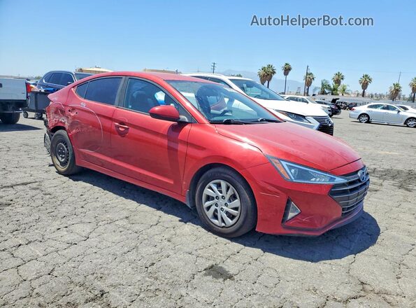 5NPD74LFXLH499613 2020 HYUNDAI ELANTRA Red Front right