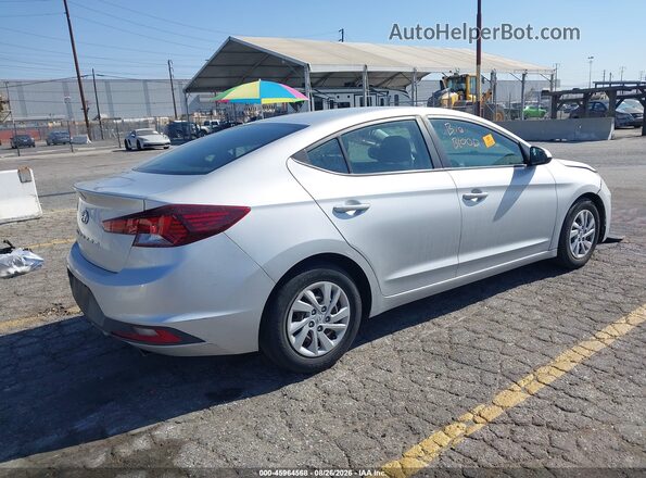 5NPD74LFXLH530567 2020 HYUNDAI ELANTRA Silver უკანა მარჯვენა