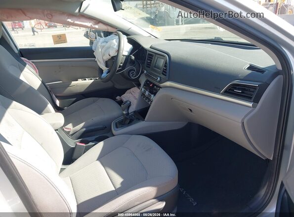 5NPD74LFXLH530567 2020 HYUNDAI ELANTRA Silver წინა სალონის ხედი