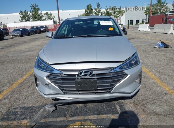 5NPD74LFXLH530567 2020 HYUNDAI ELANTRA Silver უკანა სალონის ხედი