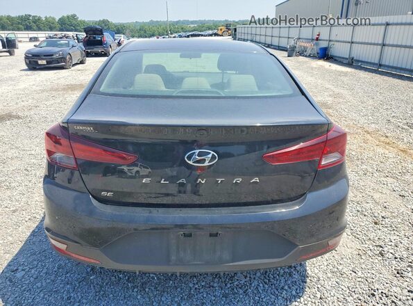 5NPD74LFXLH545067 2020 HYUNDAI ELANTRA Black Rear view
