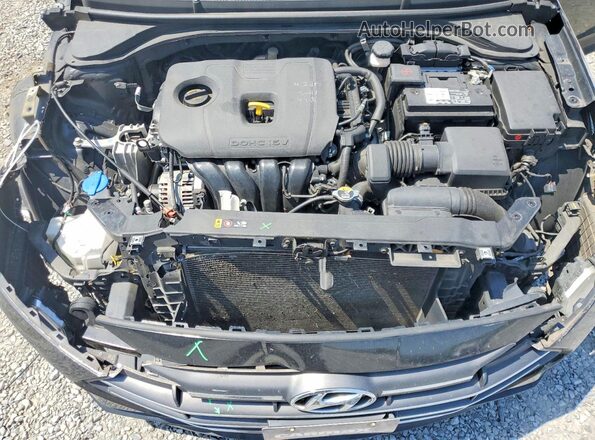 5NPD74LFXLH545067 2020 HYUNDAI ELANTRA Black Rear interior view