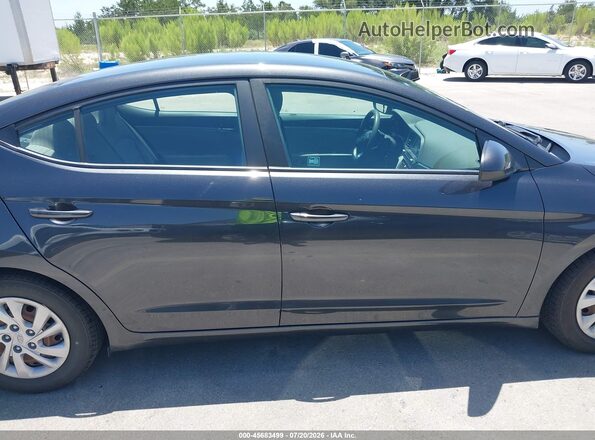 5NPD74LFXLH601041 2020 HYUNDAI ELANTRA Серый Вид задней части салона