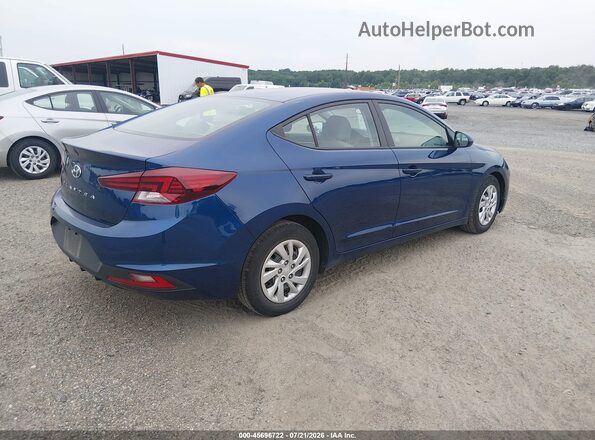 5NPD74LFXLH601296 2020 HYUNDAI ELANTRA Blue Հետևի աջ