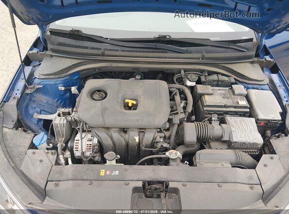 5NPD74LFXLH601296 2020 HYUNDAI ELANTRA Blue Հետևի տեսք