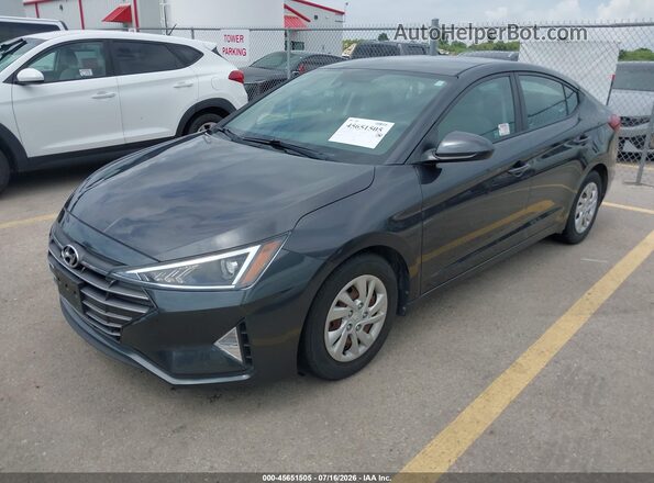 5NPD74LFXLH602190 2020 HYUNDAI ELANTRA Gray Przód lewy