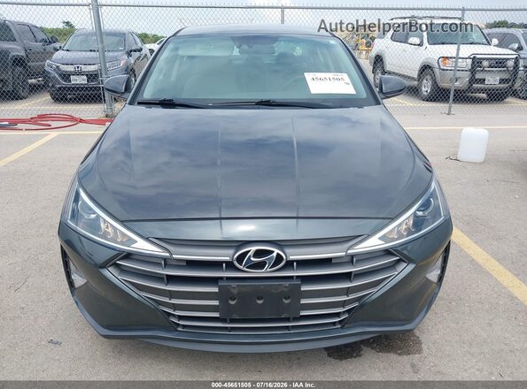 5NPD74LFXLH602190 2020 HYUNDAI ELANTRA Gray Widok z przodu