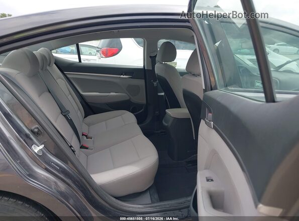 5NPD74LFXLH602190 2020 HYUNDAI ELANTRA Gray Widok naklejki z numerem VIN