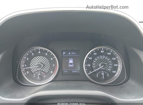 5NPD74LFXLH602190 2020 HYUNDAI ELANTRA Gray Widok tylnych siedzeń