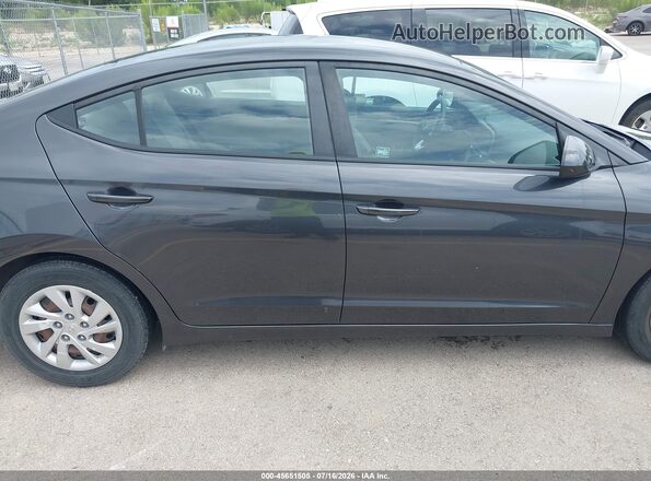 5NPD74LFXLH602190 2020 HYUNDAI ELANTRA Gray Widok wnętrza z tyłu