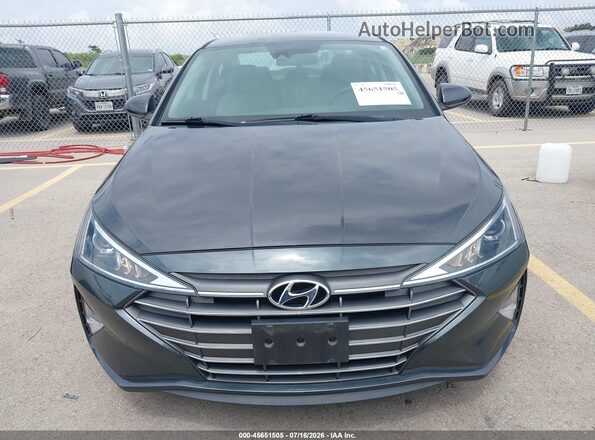 5NPD74LFXLH602190 2020 HYUNDAI ELANTRA Gray Widok zestawu wskaźników