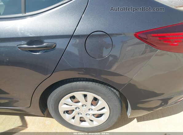 5NPD74LFXLH603520 2020 HYUNDAI ELANTRA Gray Front view