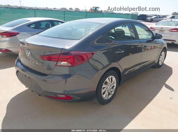 5NPD74LFXLH603520 2020 HYUNDAI ELANTRA Gray Rear right