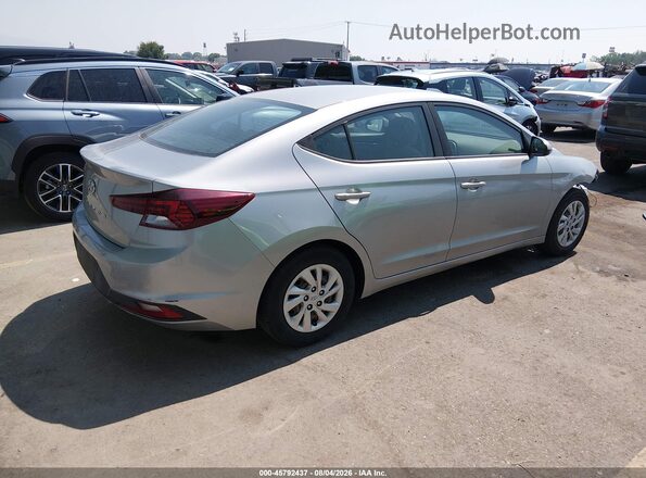 5NPD74LFXLH603548 2020 HYUNDAI ELANTRA Silver უკანა მარჯვენა