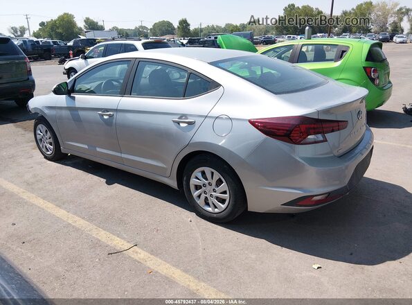 5NPD74LFXLH603548 2020 HYUNDAI ELANTRA Silver უკანა მარცხენა