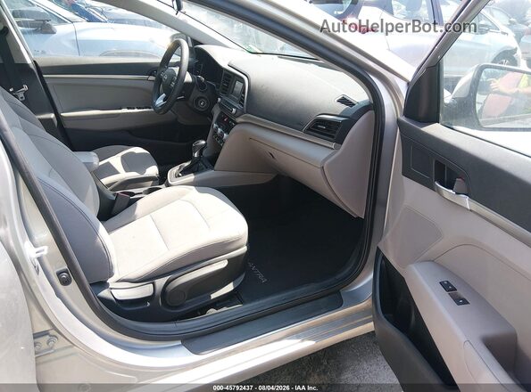 5NPD74LFXLH603548 2020 HYUNDAI ELANTRA Silver წინა სალონის ხედი