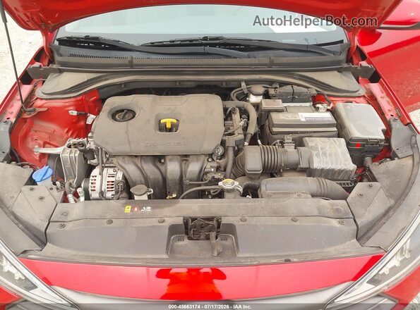 5NPD74LFXLH604053 2020 HYUNDAI ELANTRA Maroon Հետևի տեսք