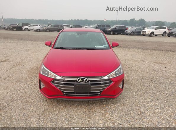 5NPD74LFXLH604053 2020 HYUNDAI ELANTRA Maroon 