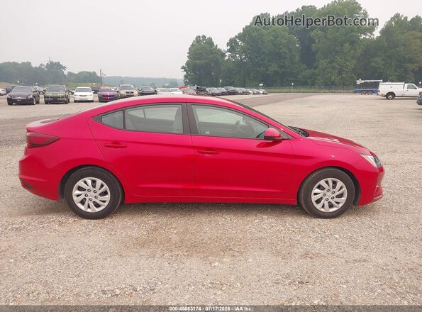 5NPD74LFXLH604053 2020 HYUNDAI ELANTRA Maroon 