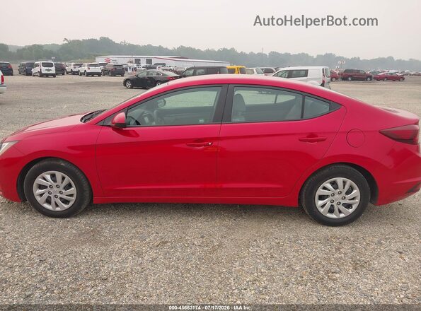 5NPD74LFXLH604053 2020 HYUNDAI ELANTRA Maroon 
