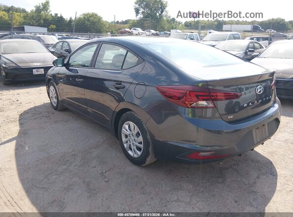 5NPD74LFXLH605381 2020 HYUNDAI ELANTRA Gray უკანა მარცხენა