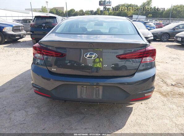 5NPD74LFXLH605381 2020 HYUNDAI ELANTRA Gray 
