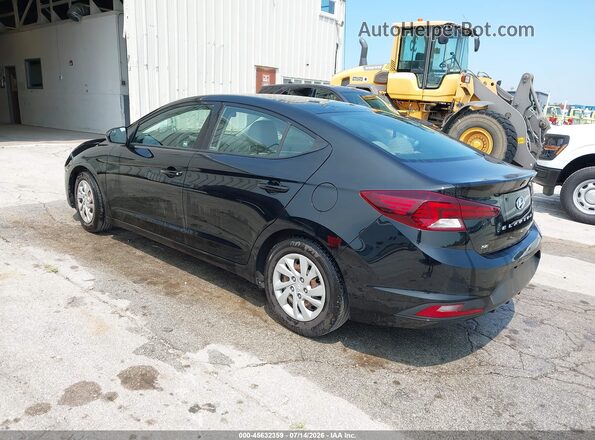 5NPD74LFXLH606420 2020 HYUNDAI ELANTRA Black Rear left