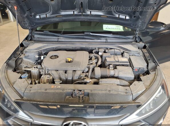 5NPD74LFXLH606420 2020 HYUNDAI ELANTRA Black Rear view