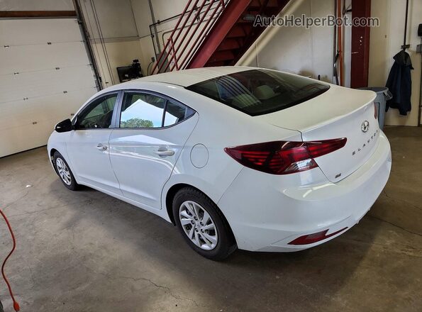 5NPD74LFXLH606773 2020 HYUNDAI ELANTRA White Tył lewy