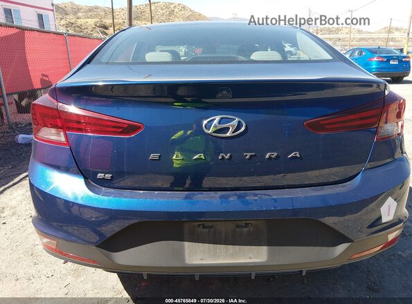 5NPD74LFXLH608961 2020 HYUNDAI ELANTRA Blue 