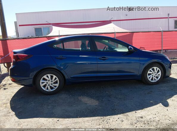 5NPD74LFXLH608961 2020 HYUNDAI ELANTRA Blue Vista interior de 360 grados