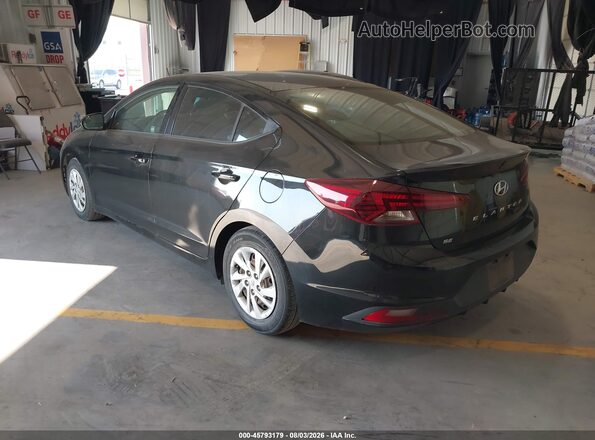 5NPD74LFXLH609270 2020 HYUNDAI ELANTRA Black Задня ліва чверть