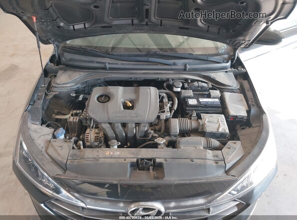 5NPD74LFXLH609270 2020 HYUNDAI ELANTRA Black Вид ззаду