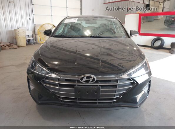 5NPD74LFXLH609270 2020 HYUNDAI ELANTRA Black Вид задньої частини салону