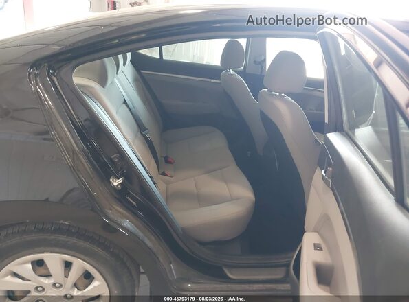 5NPD74LFXLH609270 2020 HYUNDAI ELANTRA Black Вид наклейки з VIN-кодом