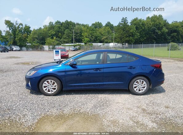 5NPD74LFXLH609964 2020 HYUNDAI ELANTRA Blue 360 interior view