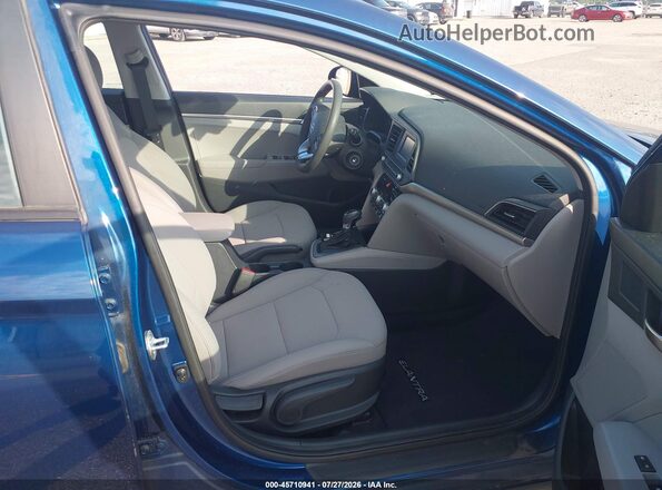 5NPD74LFXLH610435 2020 HYUNDAI ELANTRA Blue წინა სალონის ხედი