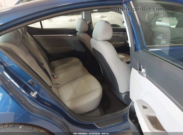 5NPD74LFXLH610872 2020 HYUNDAI ELANTRA Blue VIN կոդի պիտակի տեսք