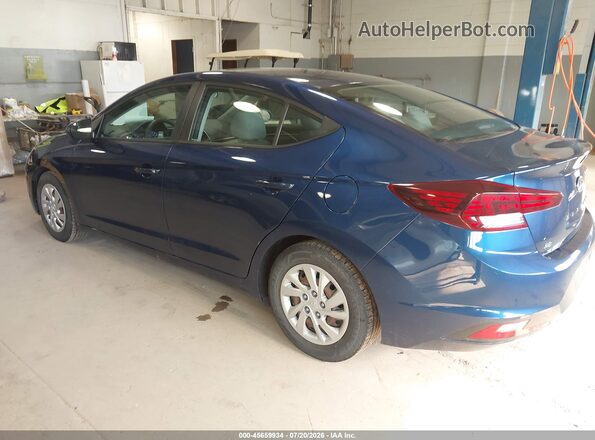 5NPD74LFXLH610872 2020 HYUNDAI ELANTRA Blue Դիմացի տեսք